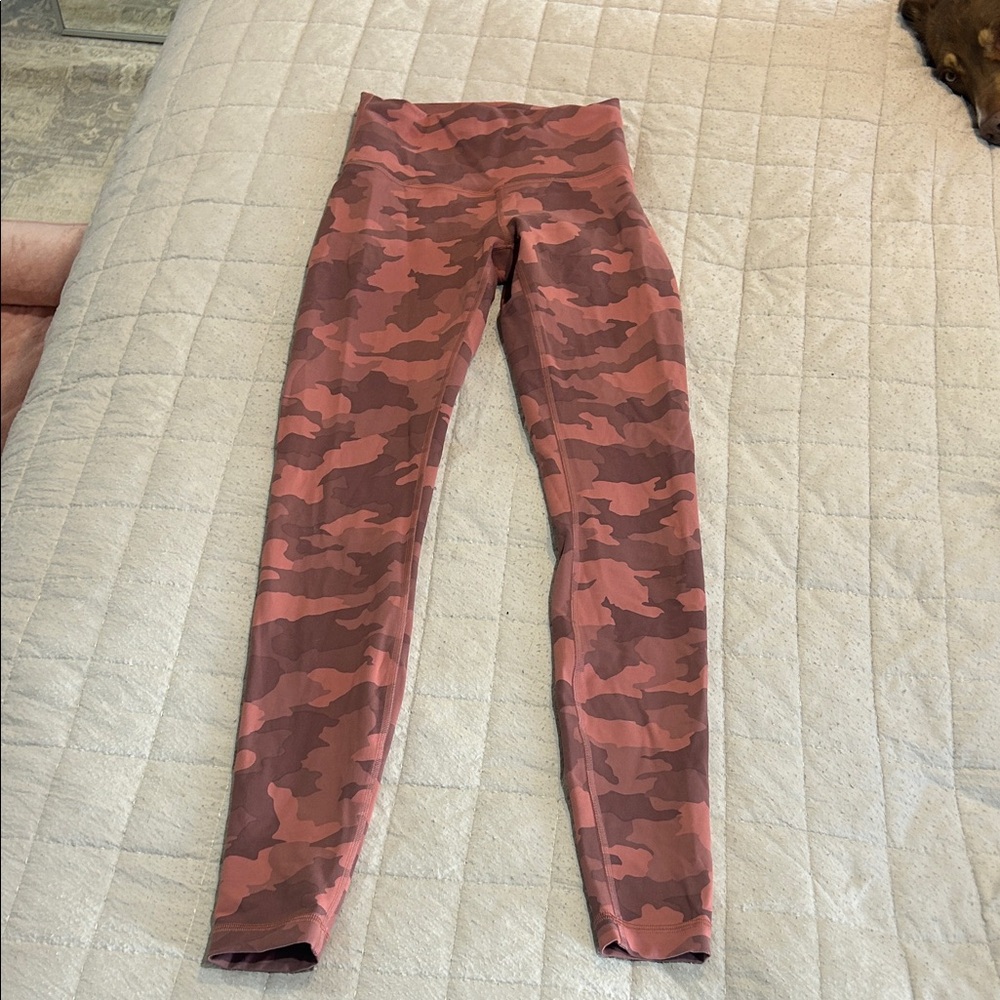 Lululemon Camo Print Leggings